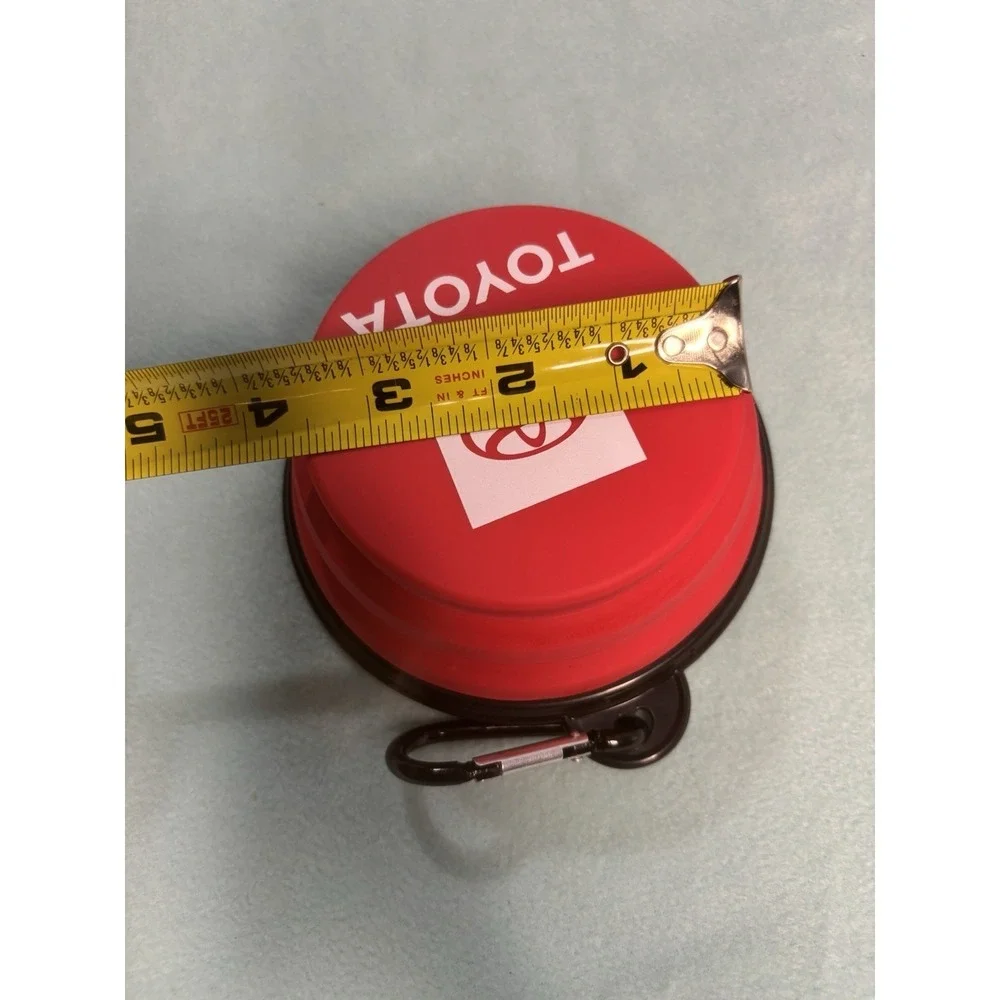 Collapsible Dog Drinking Bowl Personalized with the Toyota logo